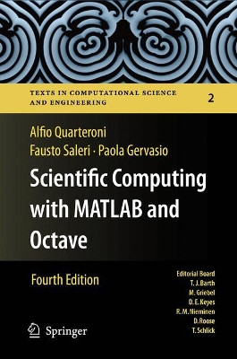 Scientific Computing with MATLAB and Octave by Alfio Quarteroni 9783642453663