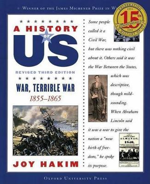 A History of US: War, Terrible War: A History of US Book Six by Joy Hakim 9780195327205