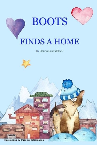 Boots Finds A Home by Donna Lewis Black 9780464017233