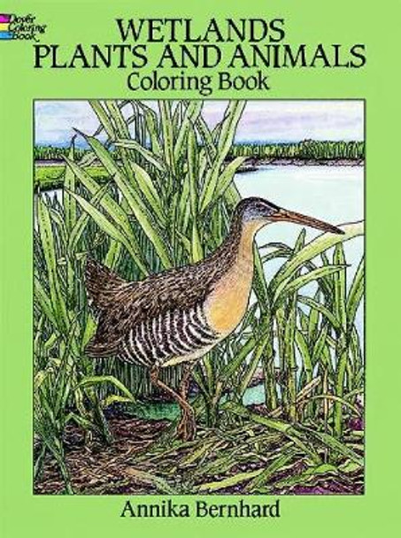 Wetlands Plants and Animals Colouring Book by Annika Bernhard 9780486277493