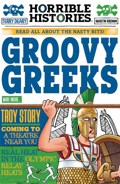 Groovy Greeks (newspaper edition) by Terry Deary 9780702312410