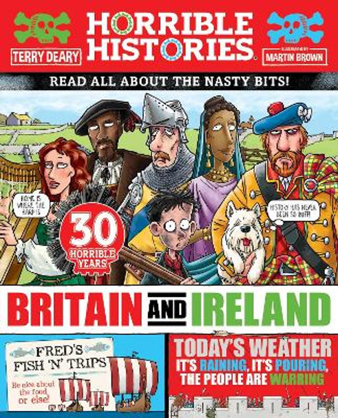 Horrible History of Britain and Ireland (newspaper edition) by Terry Deary 9780702326516