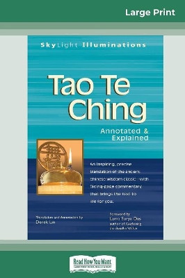 Tao Te Ching: Annotated & Explained (16pt Large Print Edition) by Derek Lin 9780369305015