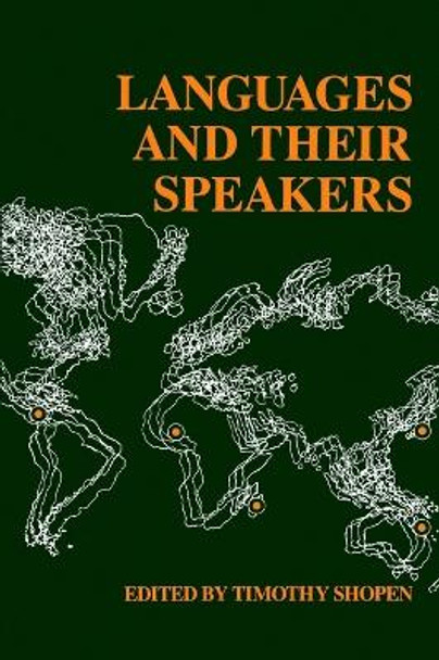 Languages and Their Speakers by Timothy Shopen 9780812212501