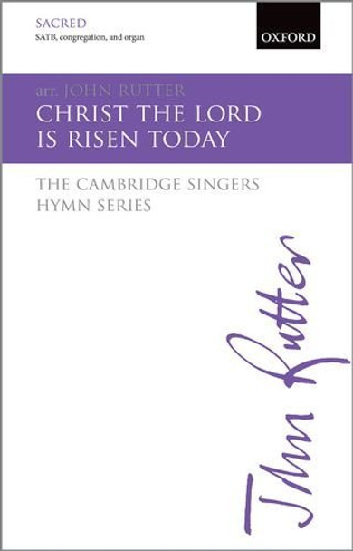 Christ the Lord is risen today by John Rutter 9780193416550