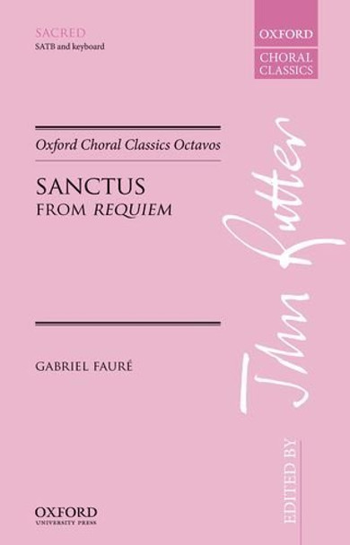 Sanctus: from Requiem by John Rutter 9780193416819