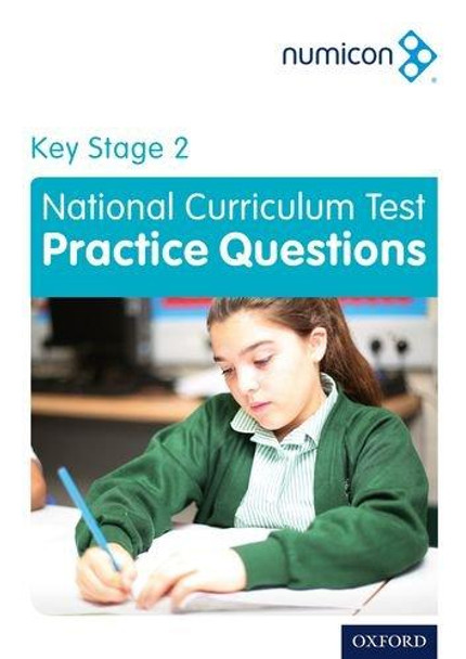 Numicon: Key Stage 2 National Curriculum Test Practice Questions by Adella Osborne 9780198375463