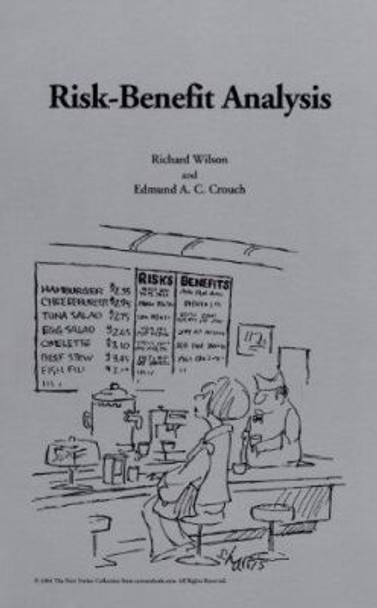 Risk-benefit Analysis by Richard Wilson 9780674005297