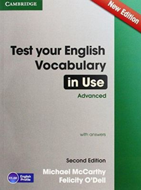 Test Your English Vocabulary in Use Advanced with Answers by Michael J. McCarthy 9781107670327