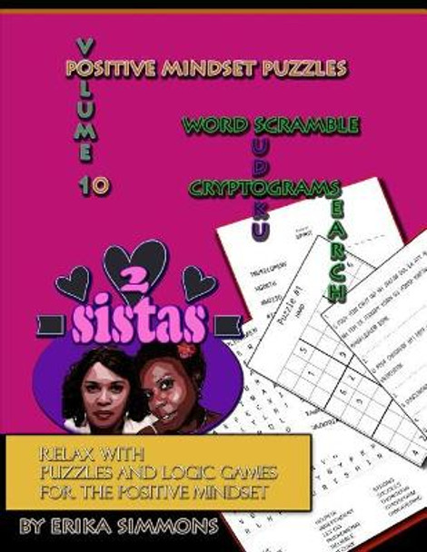 Positive Mindset Puzzles: Volume 10 by Erika Simmons 9781072727675