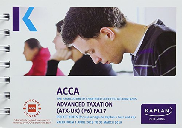 P6 Advanced Taxation (FA17) - Pocket Notes by Kaplan Publishing 9781784158583