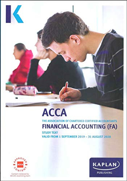 FINANCIAL ACCOUNTING - STUDY TEXT by KAPLAN PUBLISHING 9781787403895