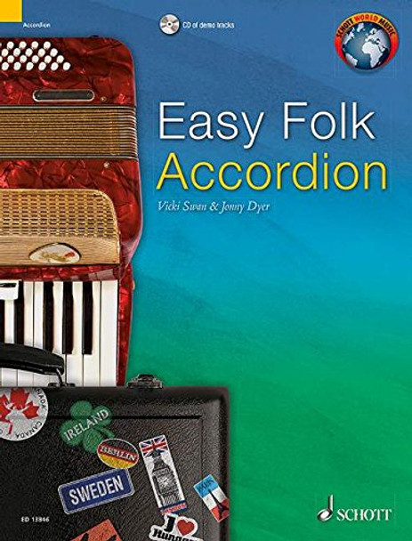 Easy Folk Accordion: 29 Pieces by Hal Leonard Publishing Corporation 9781847613943
