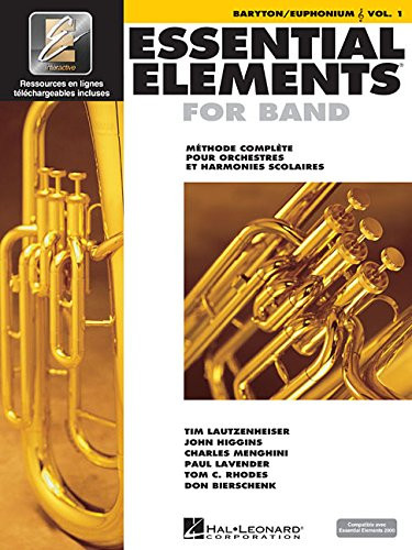 Essential Elements 2000: Baritone/Euphonium by Tim Lautzenheiser 9789043123662