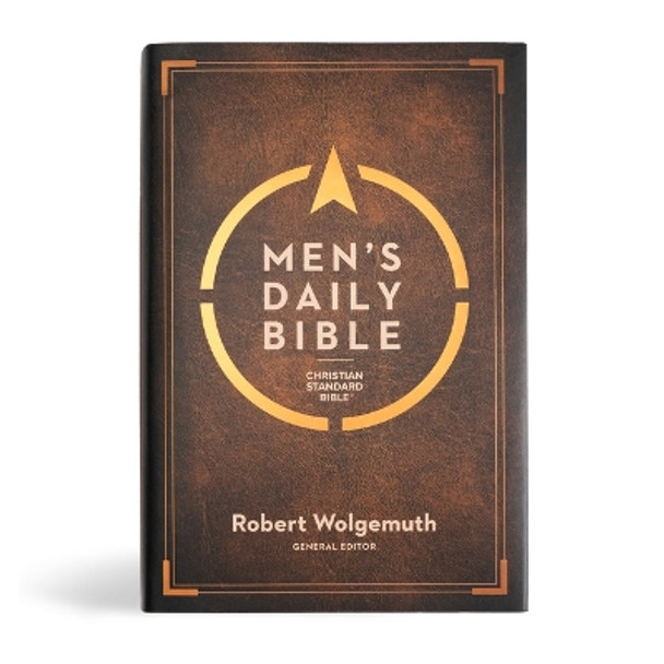 CSB Men's Daily Bible, Hardcover by Robert Wolgemuth 9781087774916