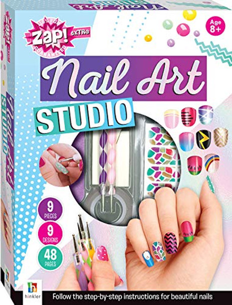 Zap! Extra: Nail Art Studio (2020 Ed) by Hinkler Pty Ltd 9781488942464