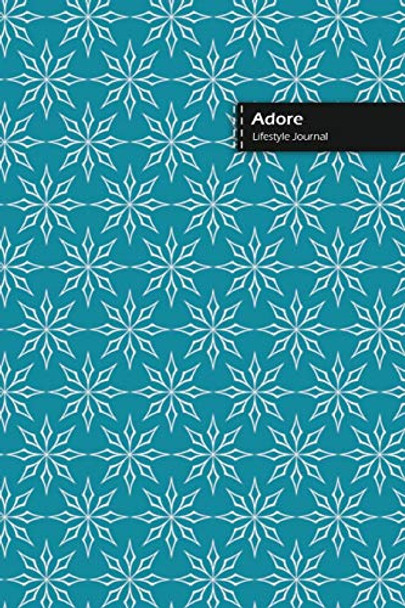 Adore Lifestyle Journal, Blank Write-in Notebook, Dotted Lines, Wide Ruled, Size (A5) 6 x 9 In (Royal Blue) by Design 9781714422302