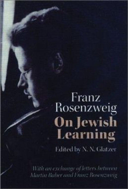 On Jewish Learning by Franz Rosenzweig 9780299182342