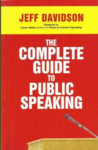 The Public Guide to Public Speaking by Jeff Davidson 9788183223645