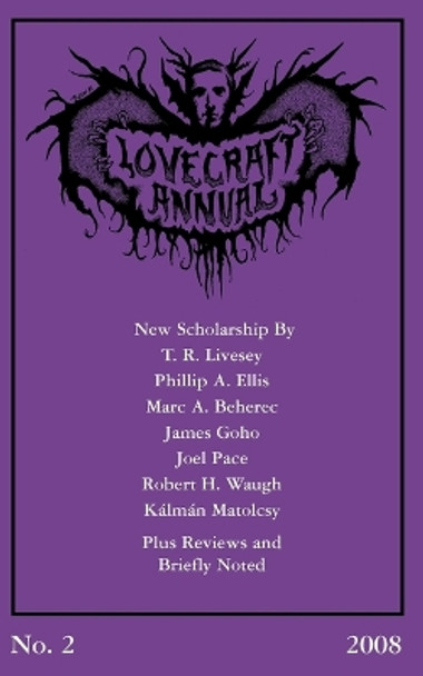 Lovecraft Annual No. 2 (2008) by S. T. Joshi 9780981488868
