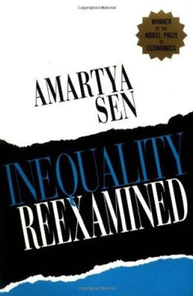 Inequality RE-Examined by Amartya K. Sen 9780674452565