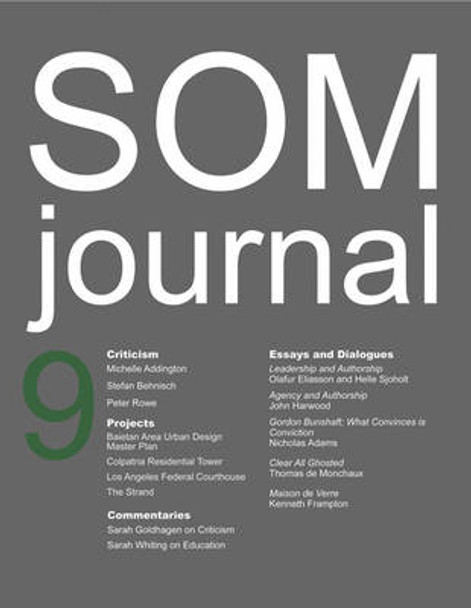 SOM Journal 9 by Nicholas Adams 9783775737043