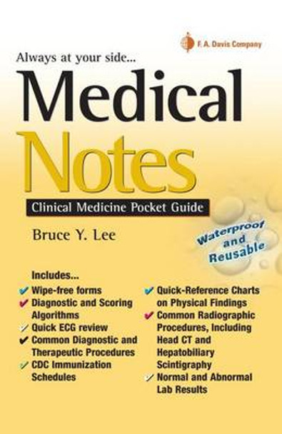 Medical Notes: Clinical Medicine Pocket Guide by Bruce Y. Lee 9780803617469