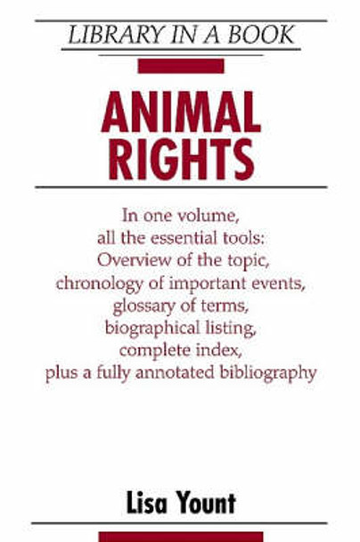 Animal Rights by Lisa Yount 9780816050277