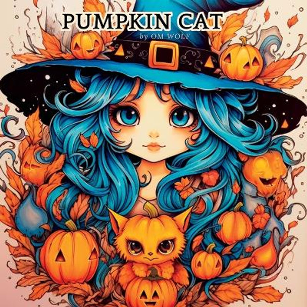 Pumpkin Cat by Om Wolf 9781088230367