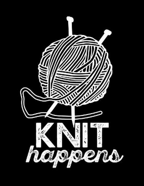 KNIT HAPPENS Knitting Graph Paper 2: 3: Design Your Own Knitting Projects 8.5&quot; x 11&quot; 200 Pages by Knit Happens 9781090941404
