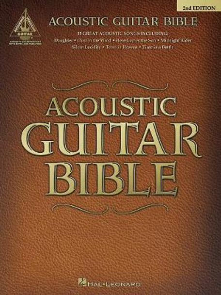 Acoustic Guitar Bible - Guitar Recorded Versions by Hal Leonard Publishing Corporation 9780634019555