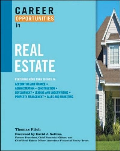 Career Opportunities in Real Estate by Thomas Fitch 9780816071876