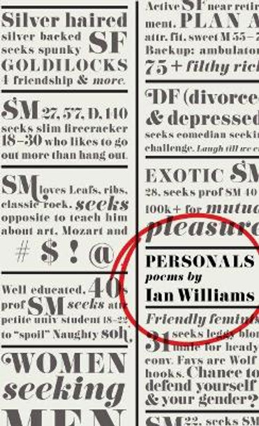 Personals by Ian Williams 9781554811045