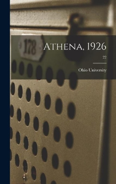 Athena, 1926; 22 by Ohio State University 9781013334696