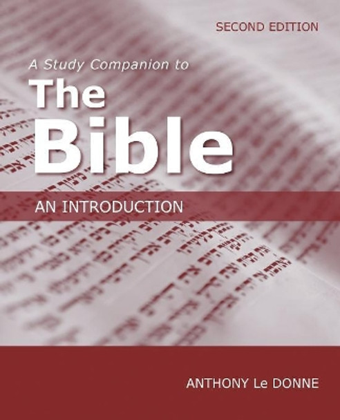 A Study Companion to the Bible: An Introduction by Anthony Le Donne 9781451483628