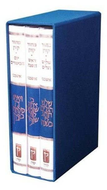 Koren Classic Mahzor Set, Ashkenaz, 3 Volumes by Koren Publishers 9789653016743