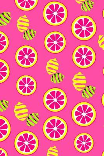 Pink Lemonade: A 6x9 Lemon Lime Notebook with 120 College Ruled Pages by Summer Citrus Books 9781072100553