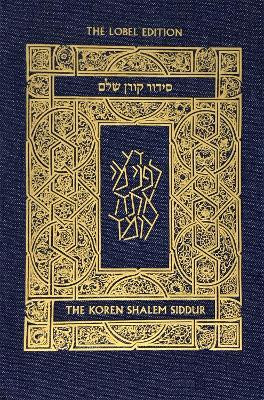 Koren Shalem Siddur with Tabs, Compact, Denim by Jonathan Sacks 9789653019560