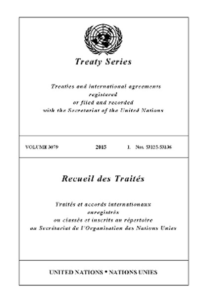 Treaty Series 3079 by United Nations Office of Legal Affairs 9789219700246