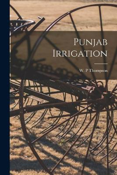 Punjab Irrigation by W P Thompson 9781014474964