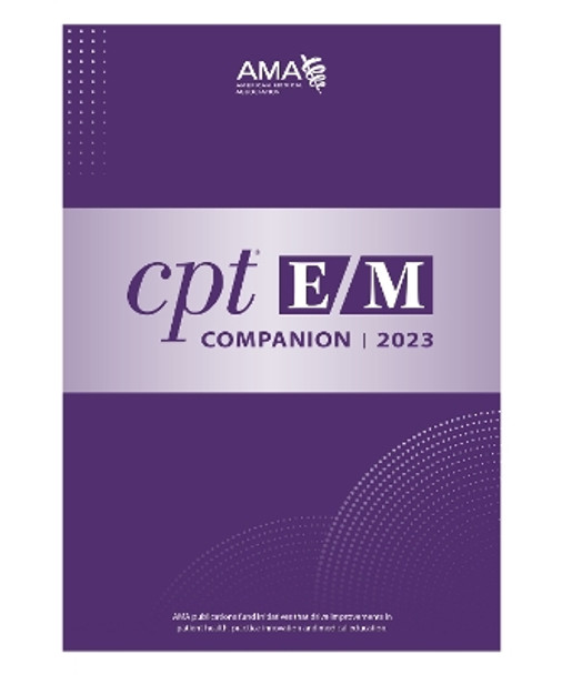 E/M Companion 2023 by American Medical Association 9781640162761