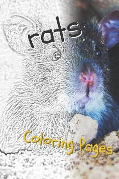 Rat Coloring Pages: Beautiful Rats Drawings for Kids and for Adults Relaxation by Coloring Pages 9781090515094