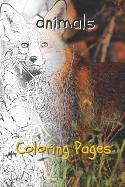 Animal Coloring Pages by Coloring Pages 9781090334909