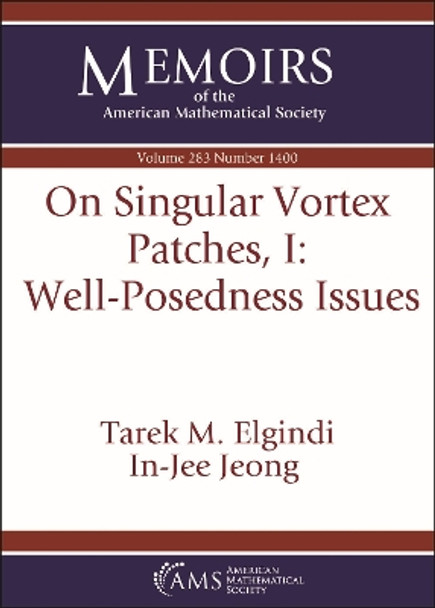 On Singular Vortex Patches, I: Well-Posedness Issues by Tarek M. Elgindi 9781470456825