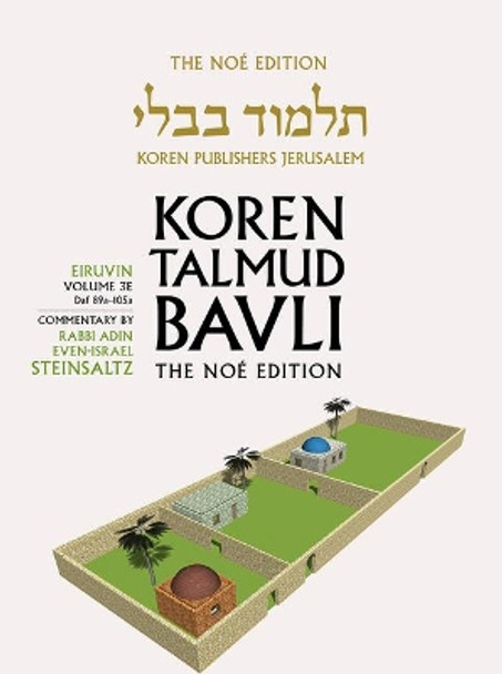 Koren Talmud Bavli V3e: Eiruvin, Daf 89a-105a, Noe Color Pb, H/E by Adin Steinsaltz 9789657765371