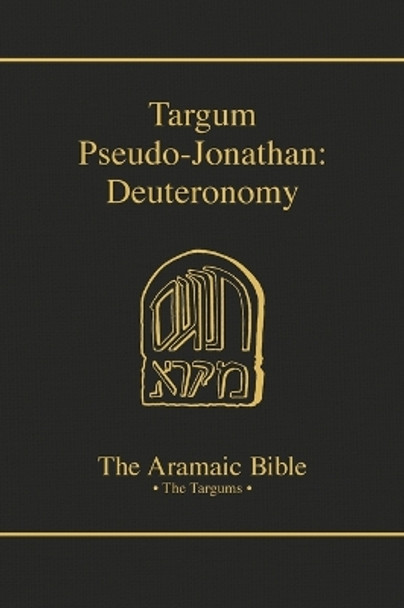 Targum Pseudo Jonathan Deut by E. Clarke 9780814658635