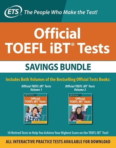 Official TOEFL iBT Tests Savings Bundle, Third Edition by Educational Testing Service 9781265482435