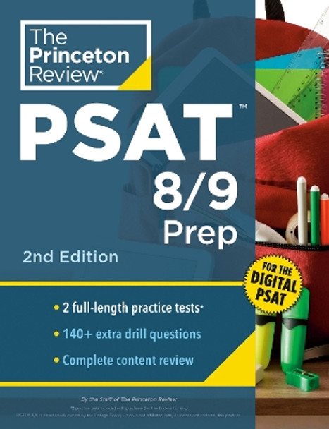 Princeton Review PSAT 8/9 Prep: 2 Practice Tests + Content Review + Strategies for the Digital PSAT by Princeton Review 9780593517451