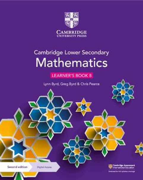 Cambridge Lower Secondary Mathematics Learner's Book 8 with Digital Access (1 Year) by Lynn Byrd