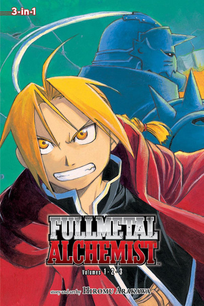 Fullmetal Alchemist (3-in-1 Edition), Vol. 1: Includes vols. 1, 2 & 3 by Hiromu Arakawa 9781421540184